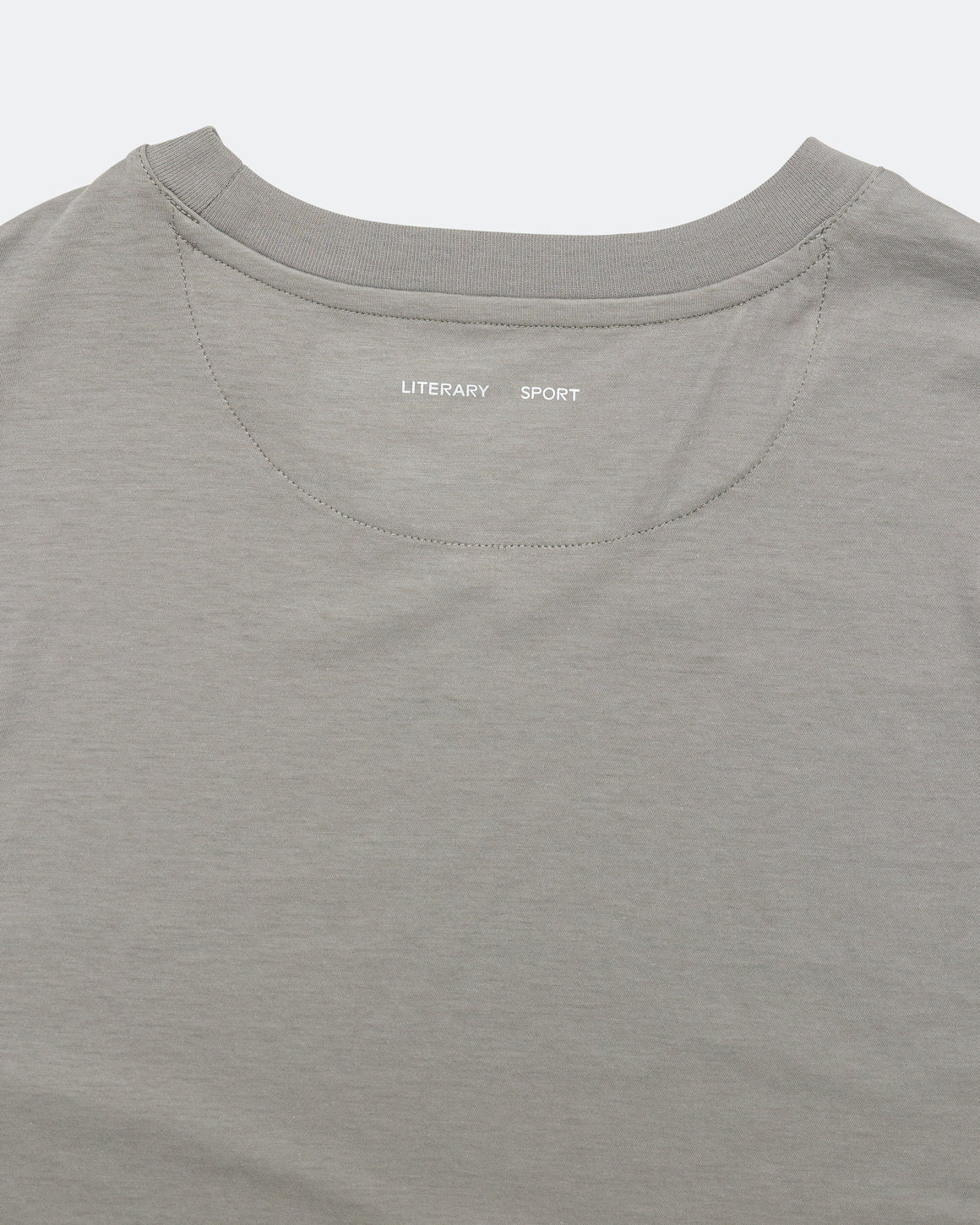 Literary Sport - Mens Lorca Sleeveless T-Shirt - Steel - Up There Athletics