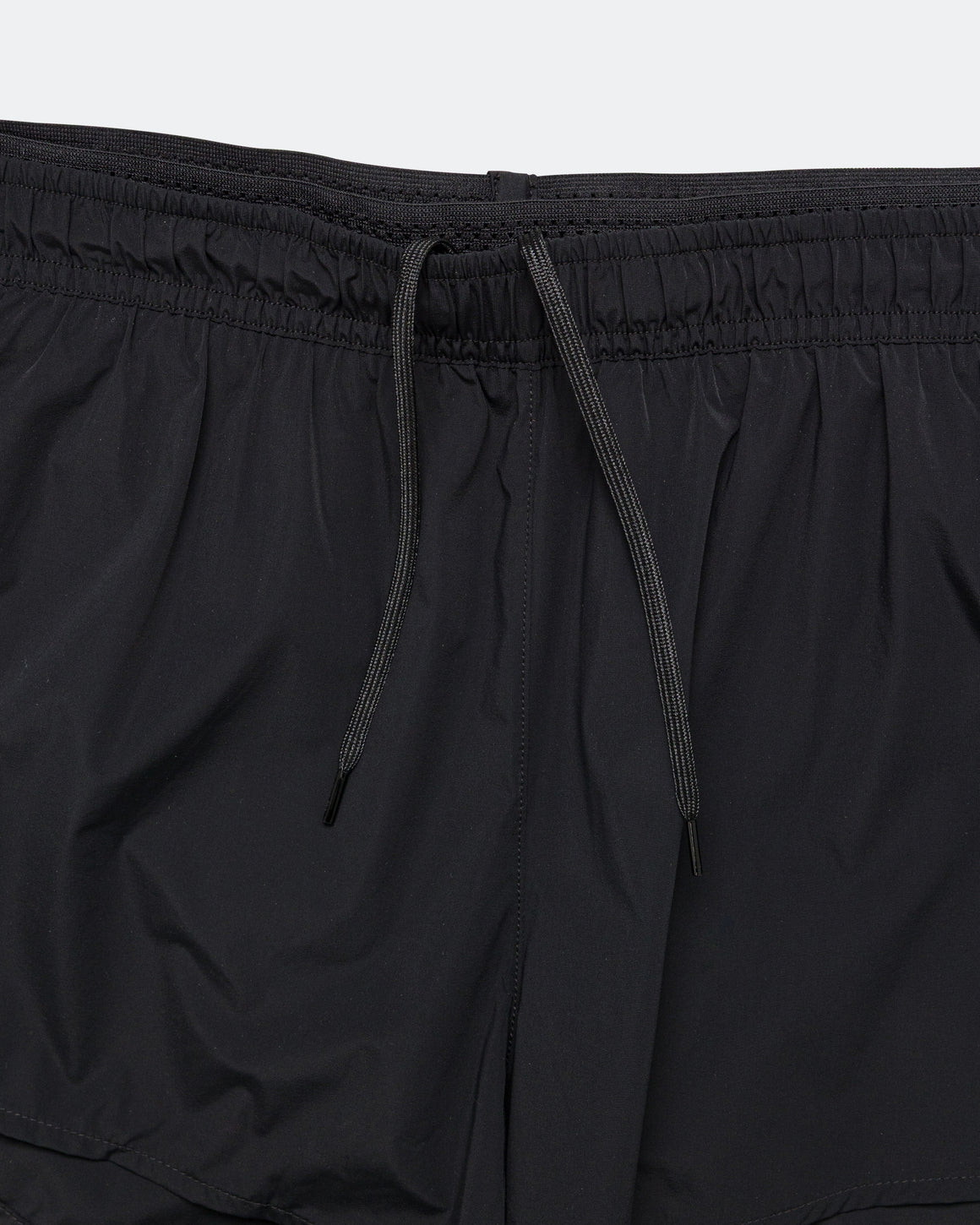 Literary Sport - Mens Morrison Run Split Shorts - Black - Up There Athletics
