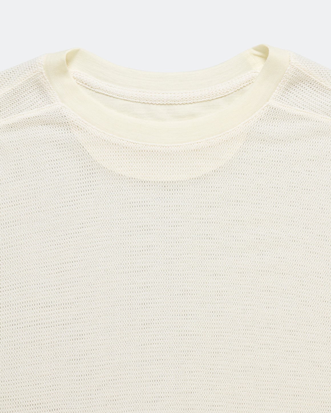Literary Sport - Mens Robbie Cordura Mesh Longsleeve - Natural - Up There Athletics