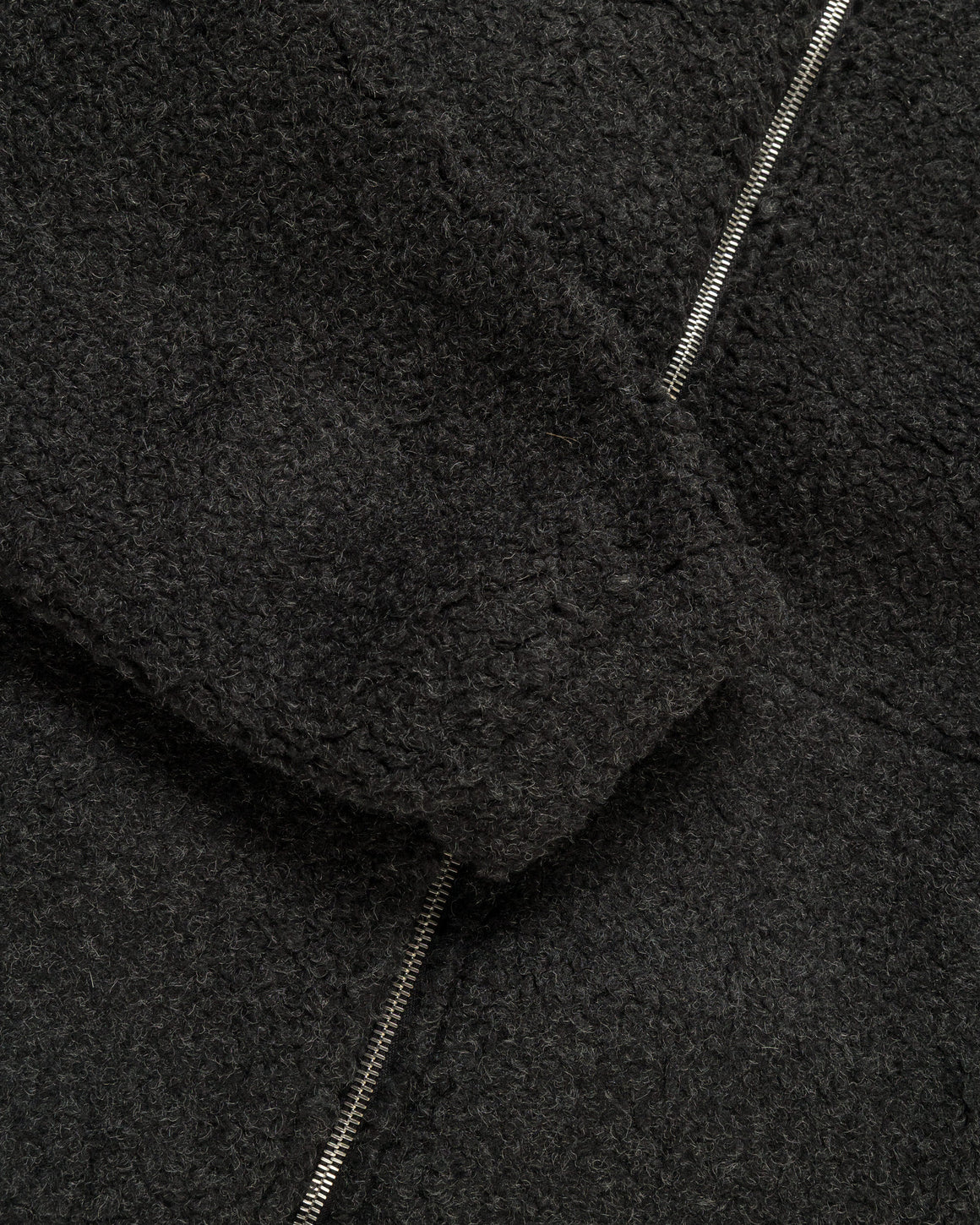 Literary Sport - Womens Grace Wooly Full Zip - Dark Grey - Up There Athletics
