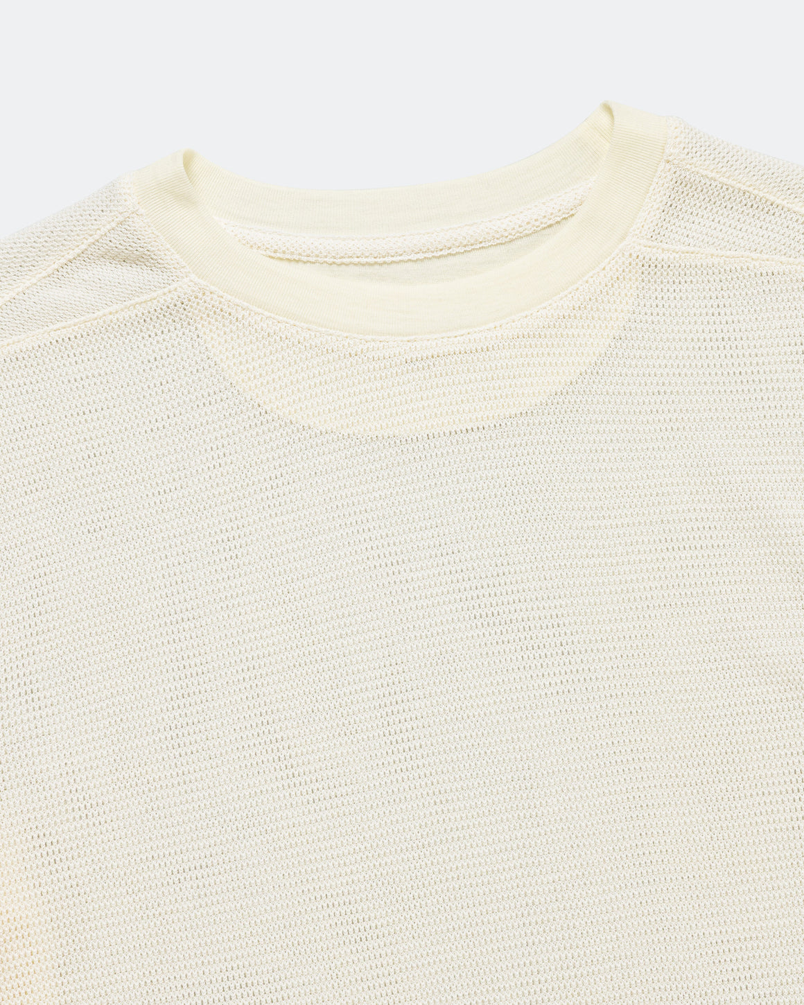 Literary Sport - Womens Joy Longsleeve Wool Cordura Mesh - Natural - Up There Athletics