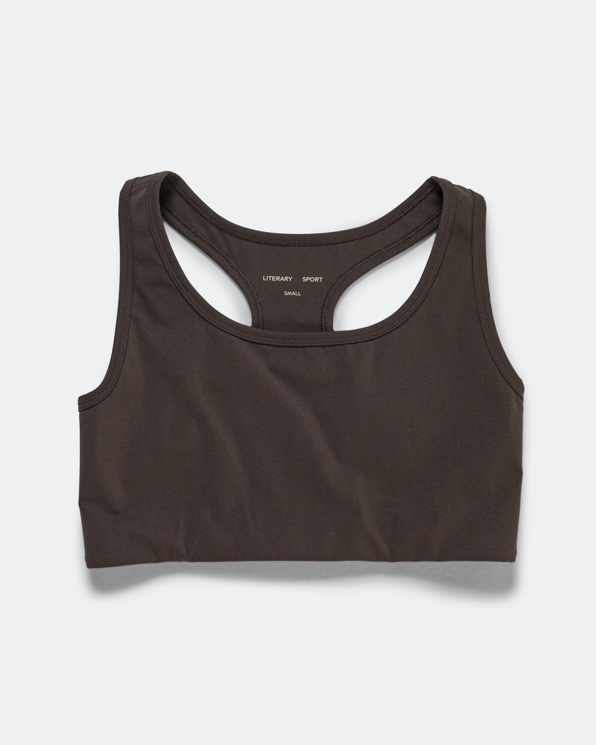 Literary Sport - Womens Olivia Hidden Elastic Bra - Ash - Up There Athletics