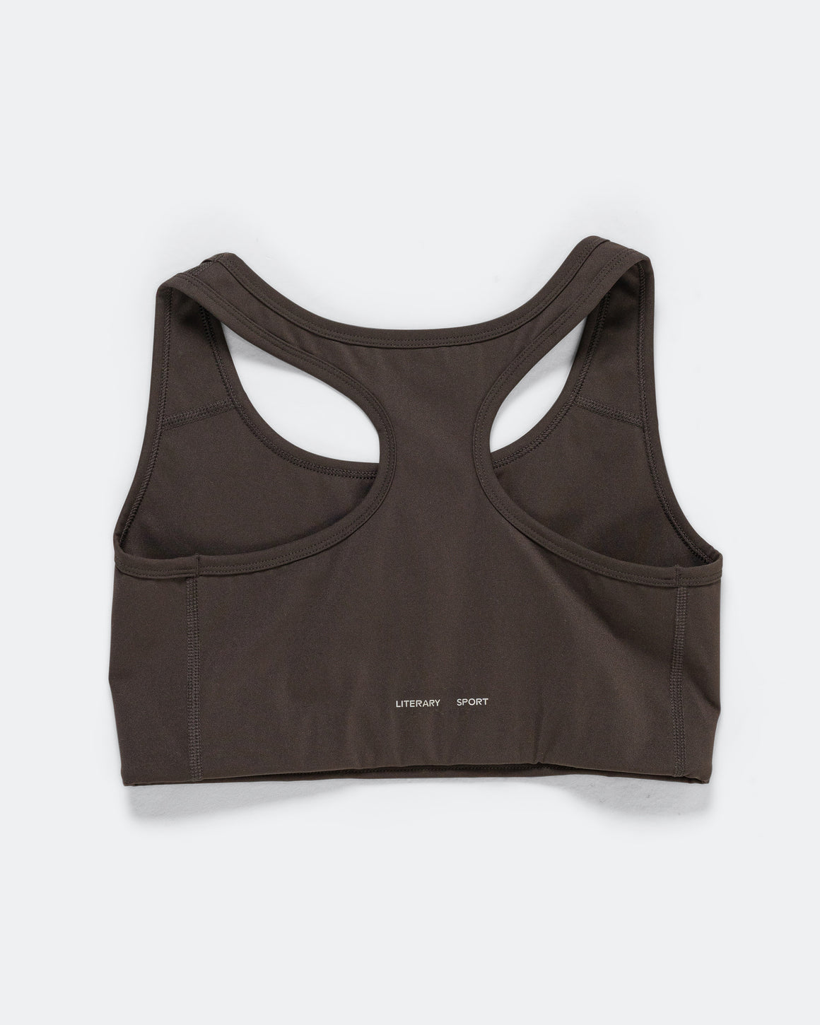 Literary Sport - Womens Olivia Hidden Elastic Bra - Ash - Up There Athletics