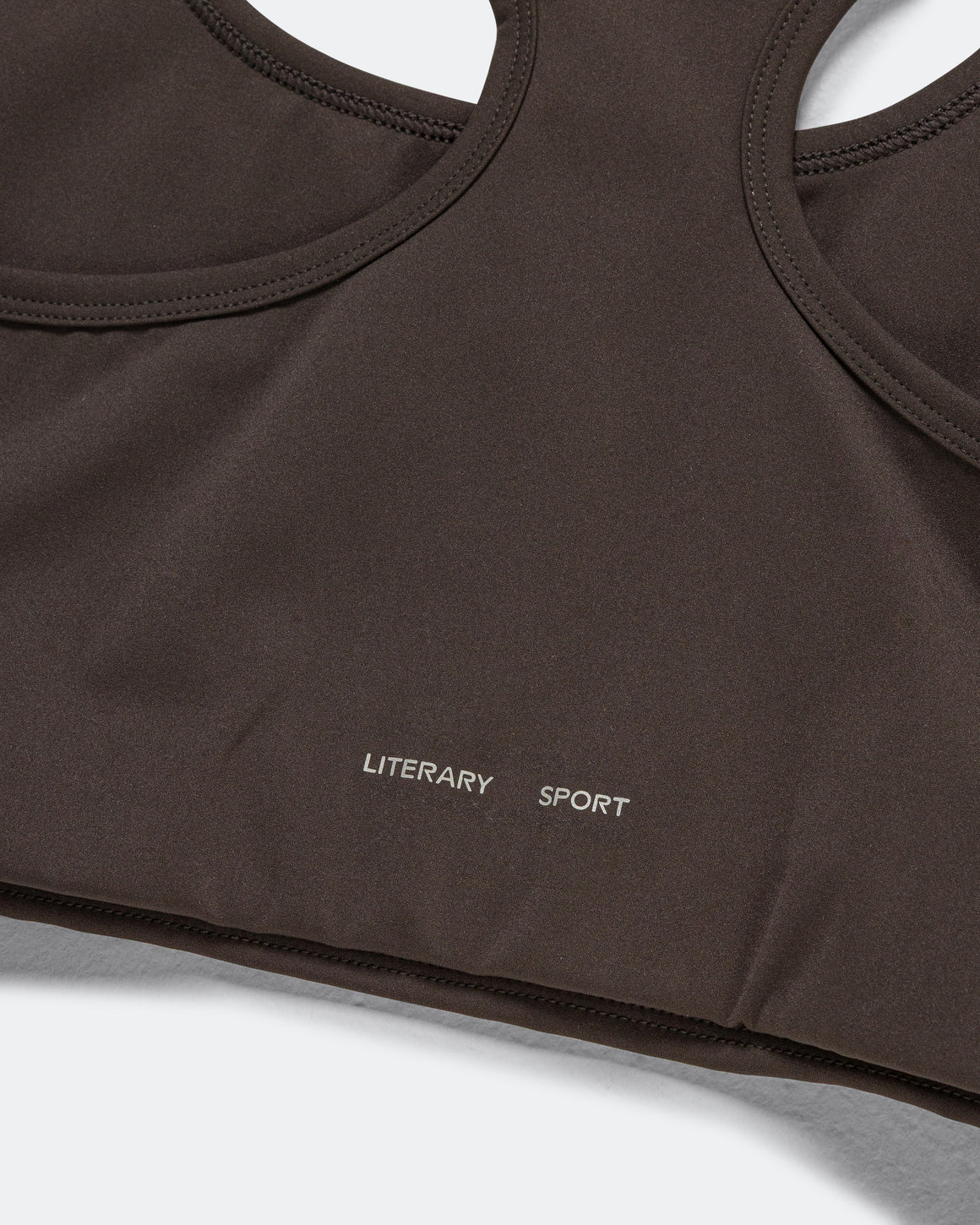 Literary Sport - Womens Olivia Hidden Elastic Bra - Ash - Up There Athletics