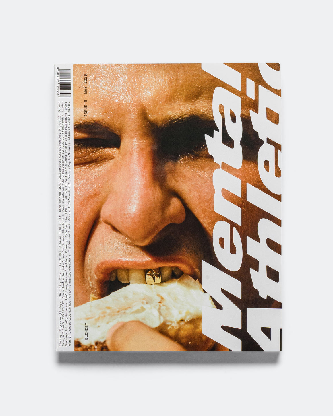 Mental Athletic - Issue N5 Cover 2 - Blondey - Up There Athletics
