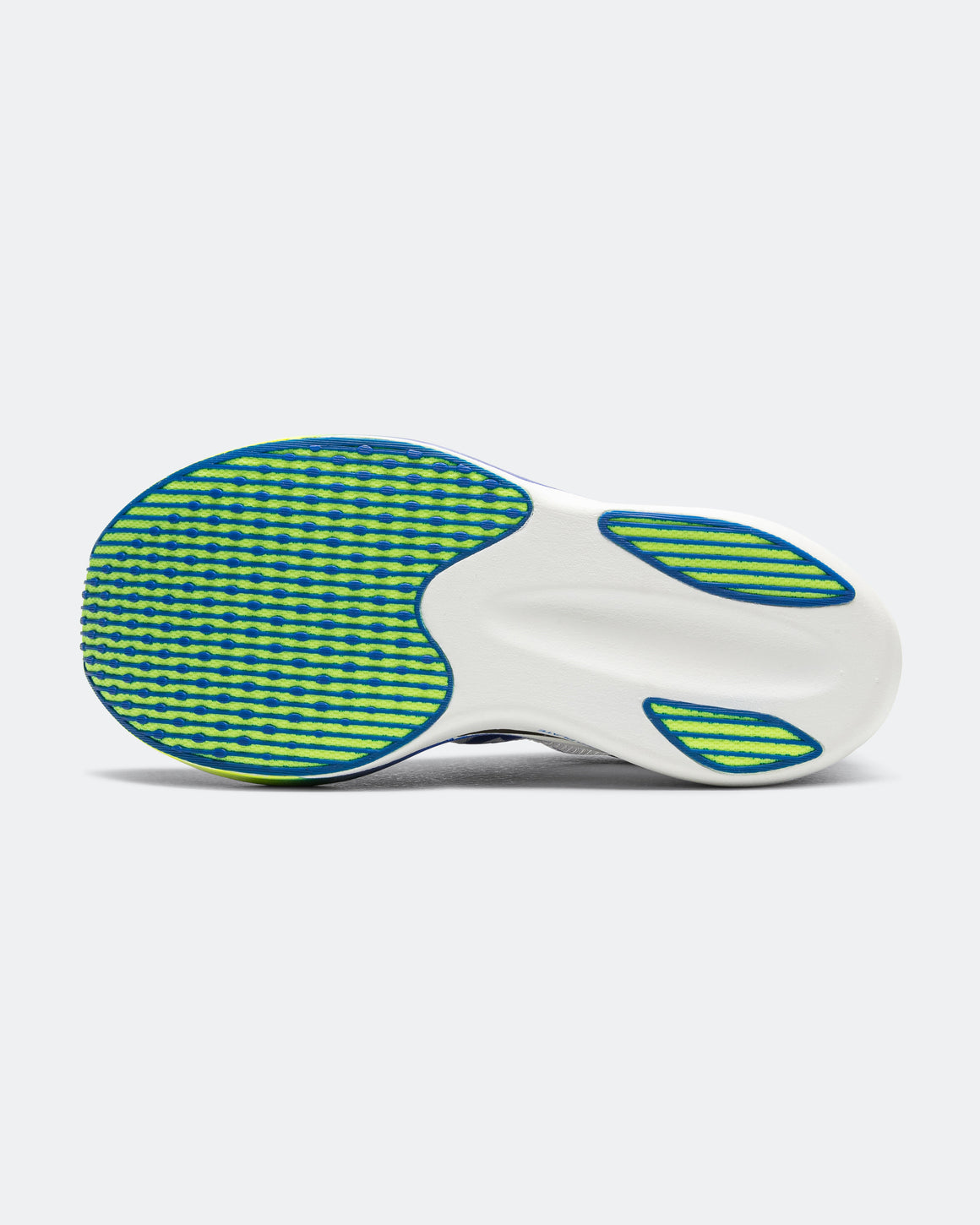 Mizuno - Hyperwarp Pure - White/Lightning Yellow-Dazzling Blue - Up There Athletics