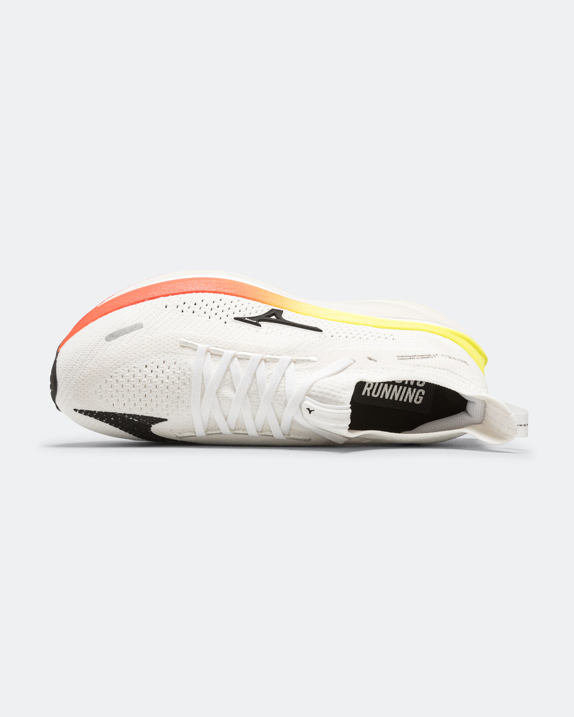 Mizuno - Mens Neo Vista 3 - White/Black-Orange - Up There Athletics