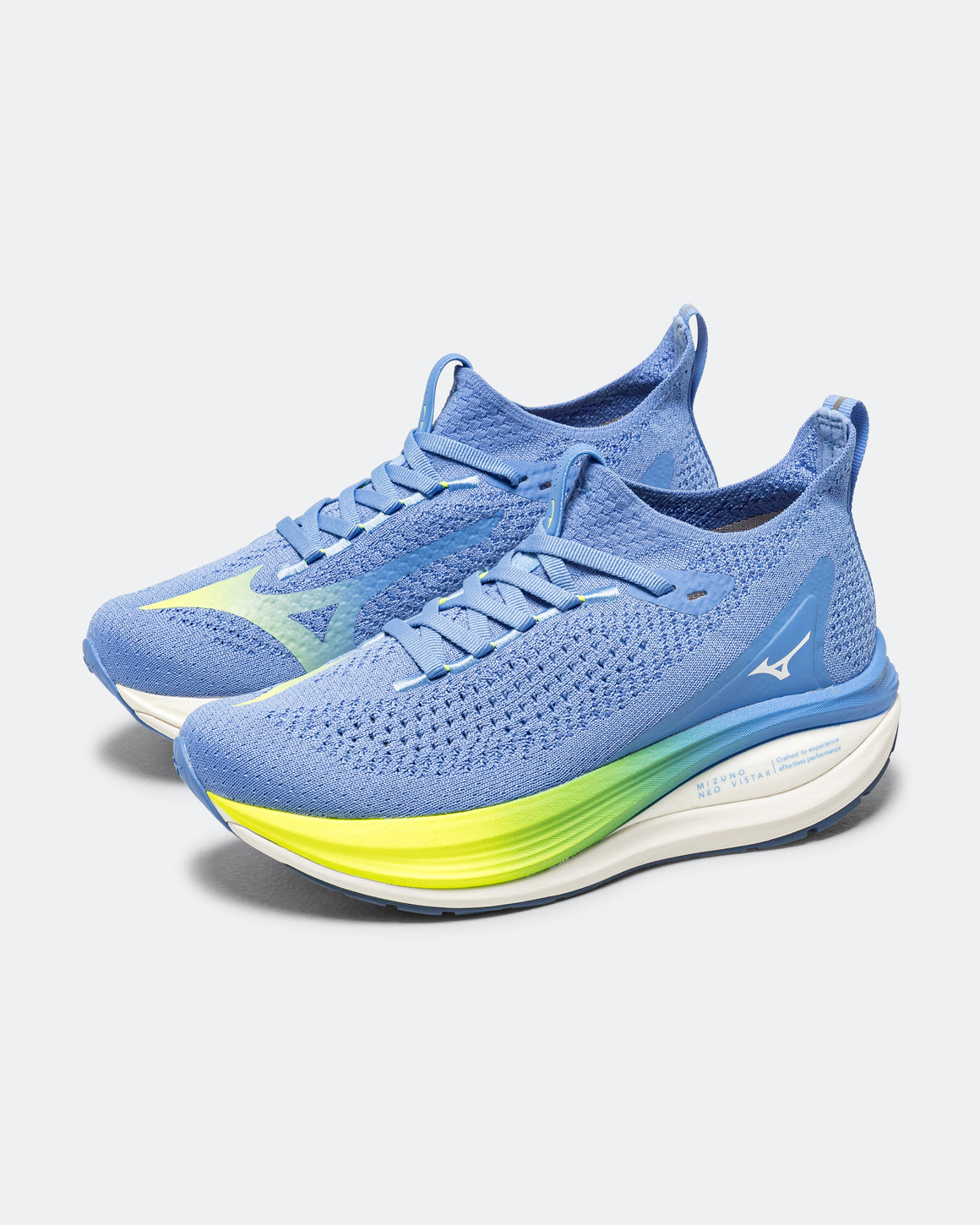 Mizuno - Womens Mizuno Neo Vista 2 - Ultramarine/White-Lightning Yellow - Up There Athletics