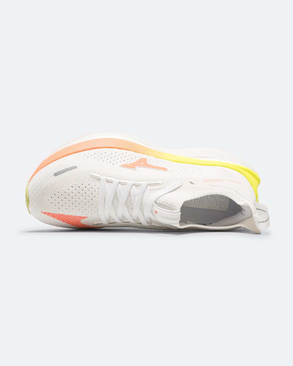 Mizuno - Womens Neo Vista 3 - White/Flamingo Coral-Lime Pulp - Up There Athletics