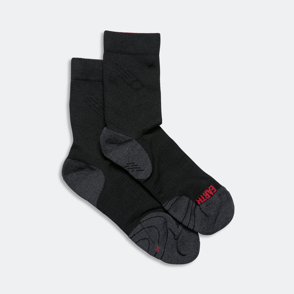 Near Earth - The Distance Socks - Black - Up There Athletics
