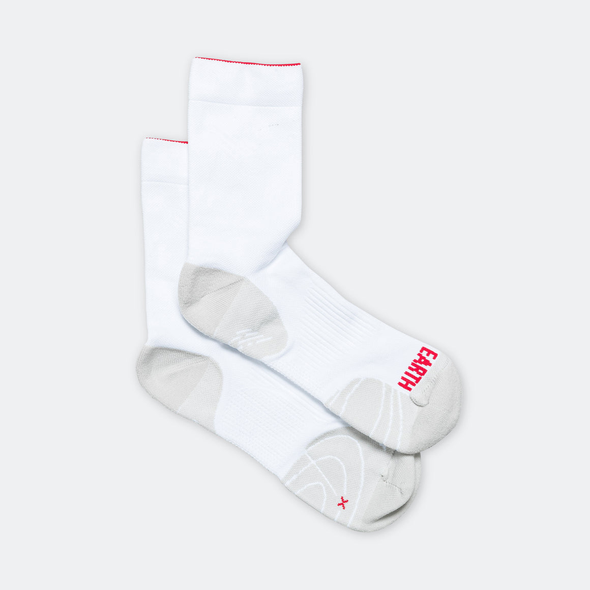 Near Earth - The Distance Socks - White - Up There Athletics