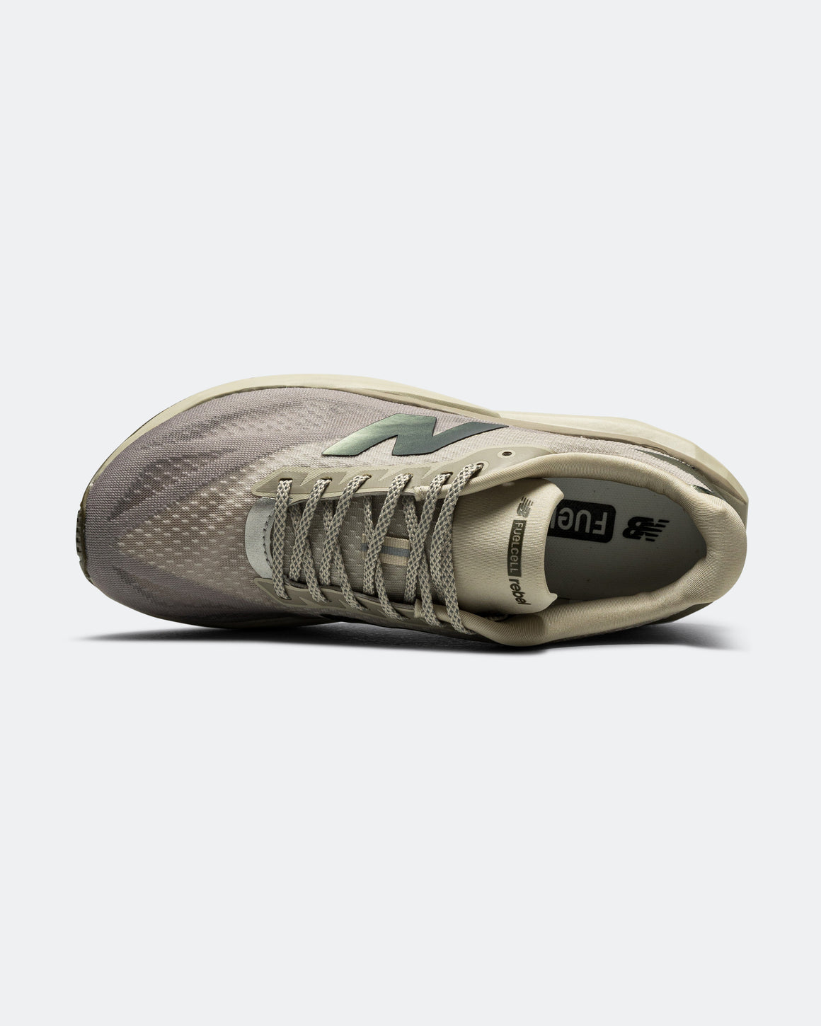 New Balance - Mens FuelCell Rebel v5 - Shipyard/Arid Stone-Silver Metallic - Up There Athletics