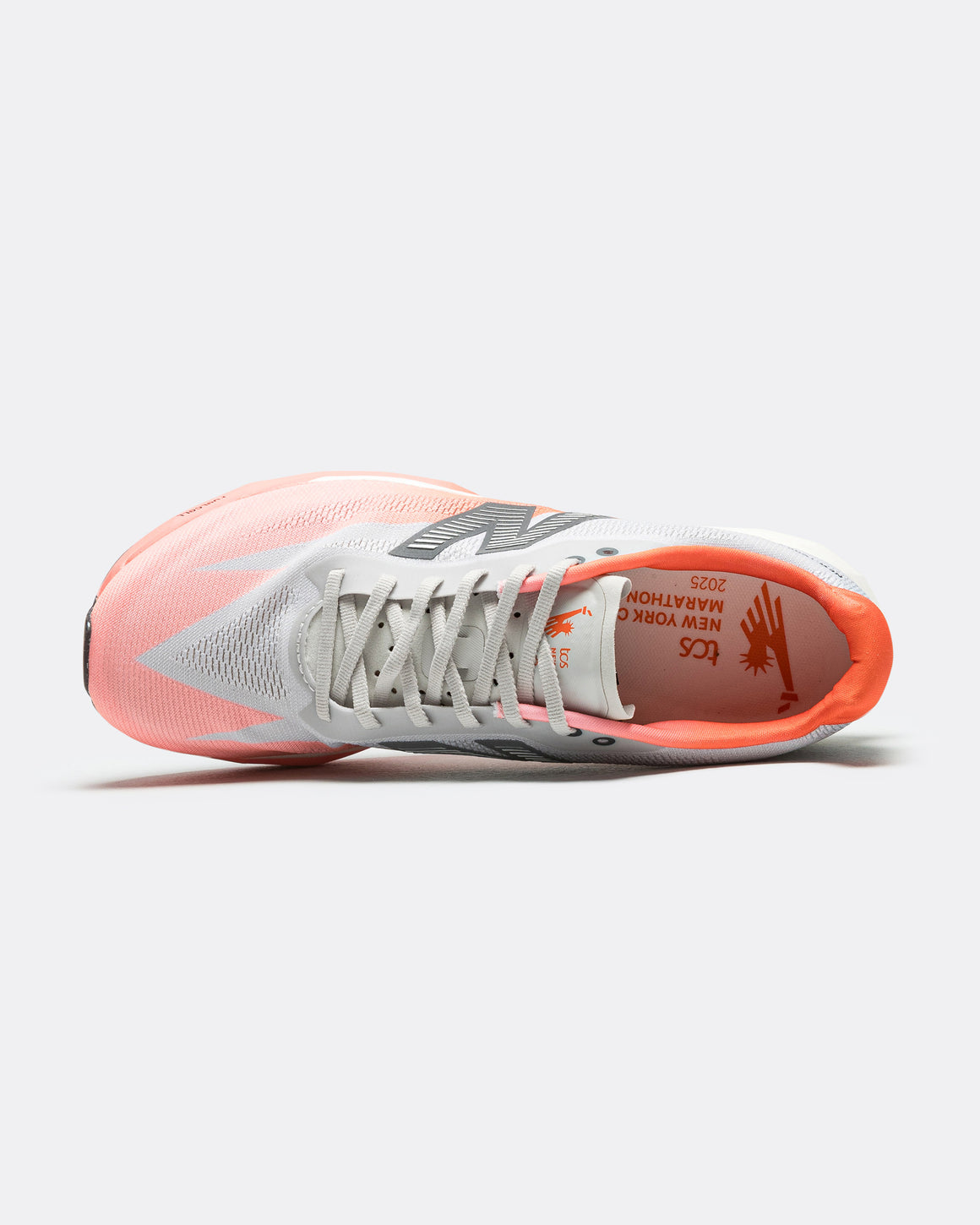 New Balance - Womens FuelCell SuperComp Elite v5 NYC Marathon - Grapefruit/Grey Matter-Poppy - Up There Athletics