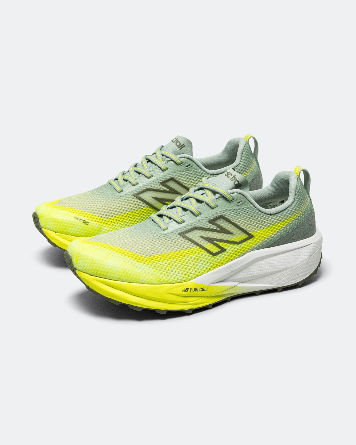 New Balance - Mens FuelCell SuperComp Trail v2 - Alkaline Green - Up There Athletics