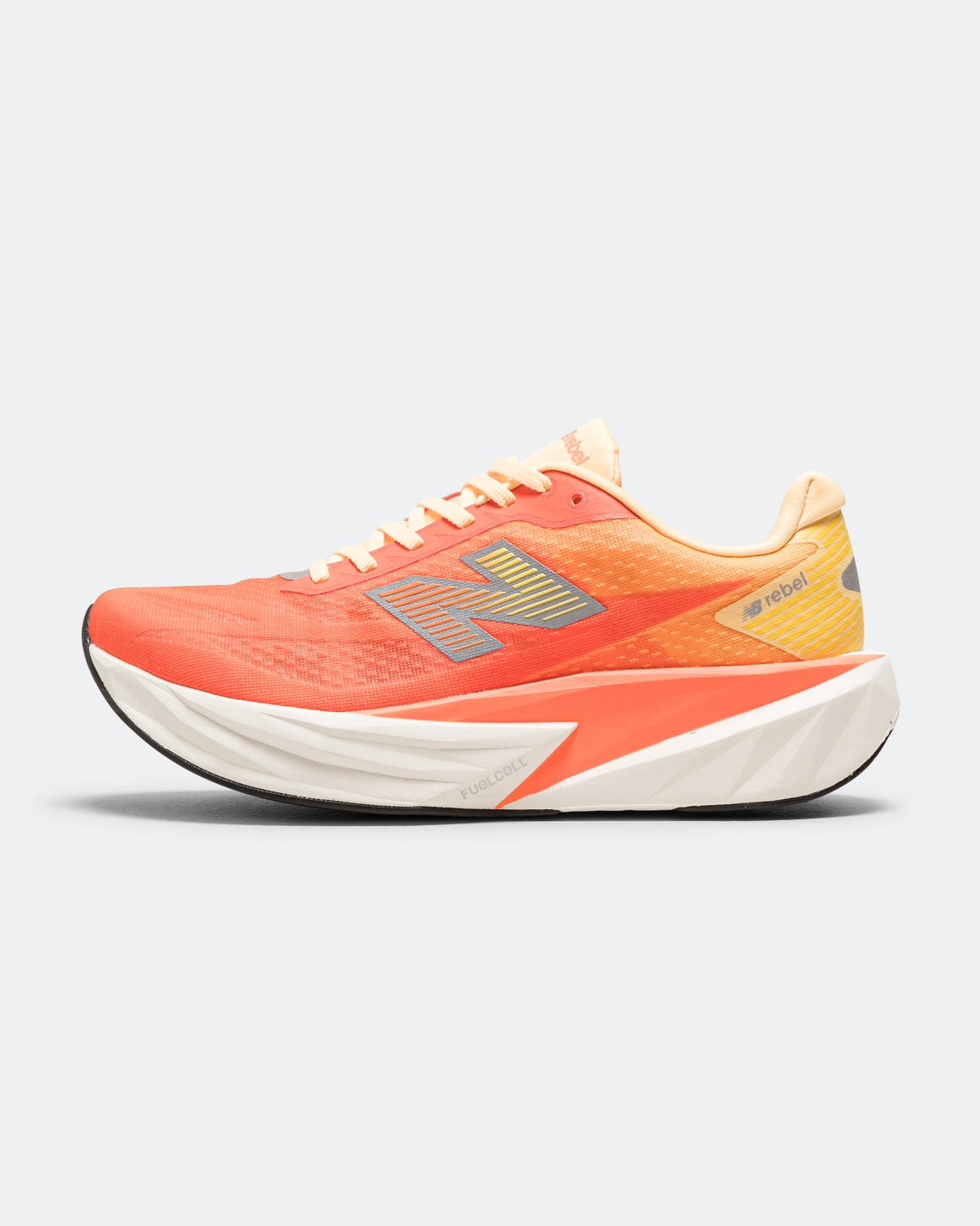 New Balance - Womens FuelCell Rebel v5 - Tangerine Heat - Up There Athletics