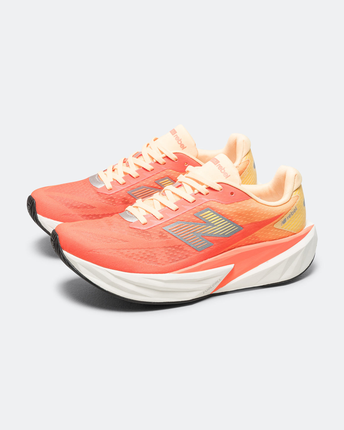 New Balance - Womens FuelCell Rebel v5 - Tangerine Heat - Up There Athletics