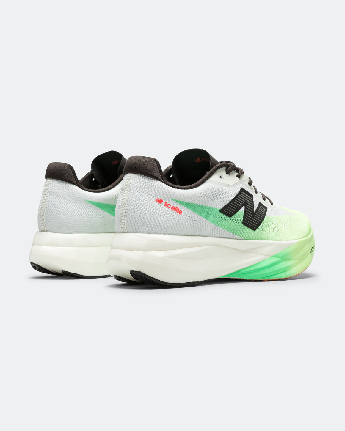 New Balance - Womens FuelCell SuperComp Elite v5 - White/Mint Flash - Up There Athletics