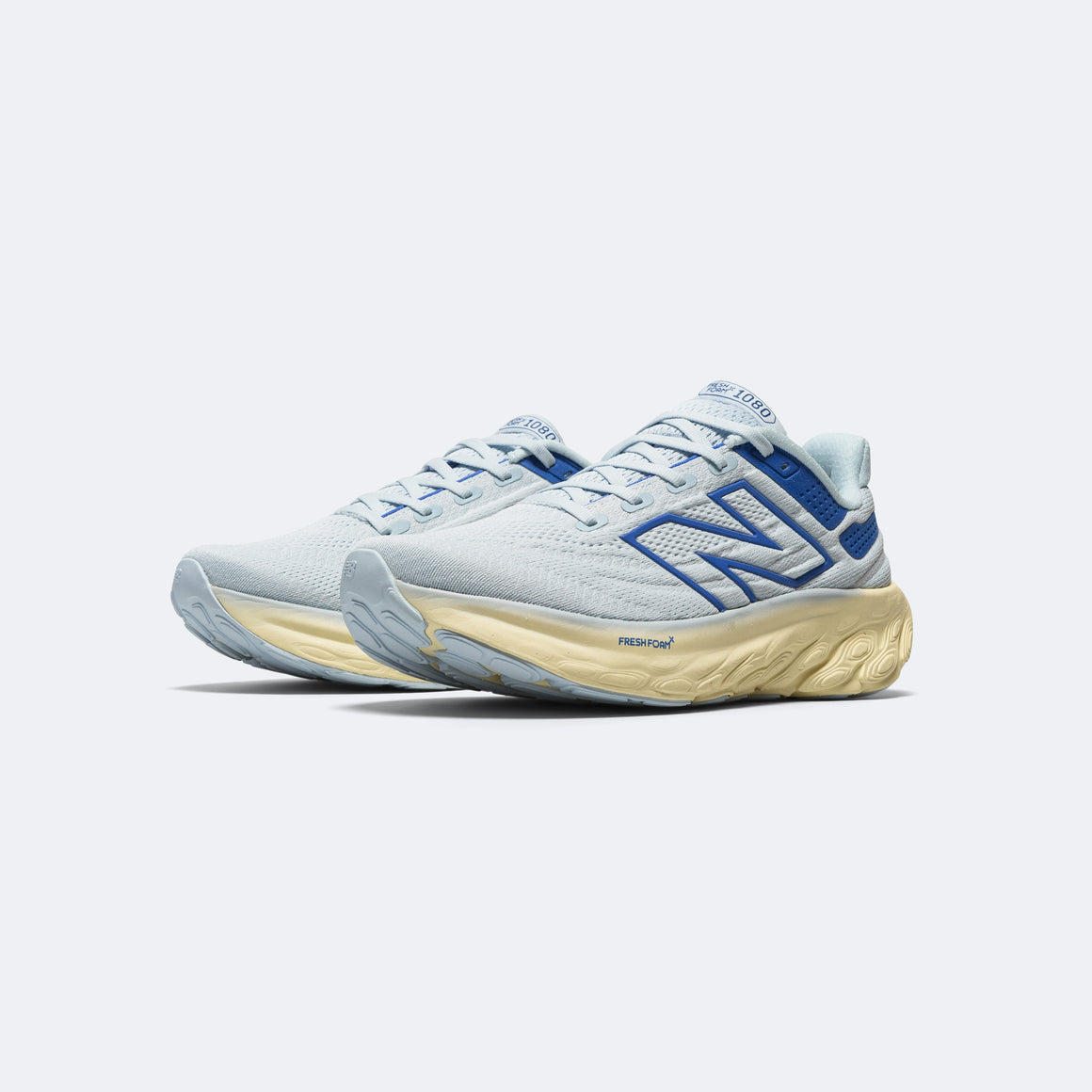 New Balance - Womens Fresh Foam 1080v13 - Light Blue/Cream - Up There Athletics