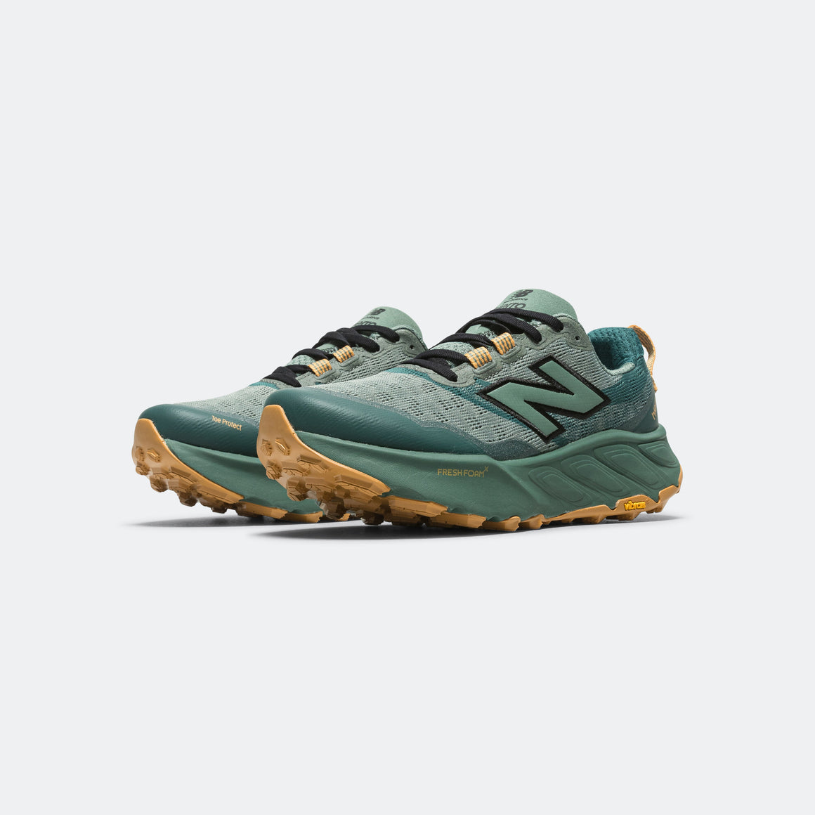 New Balance - Mens Fresh Foam X Hierro v9 - Dark Juniper/Black-Dried Apricot - Up There Athletics