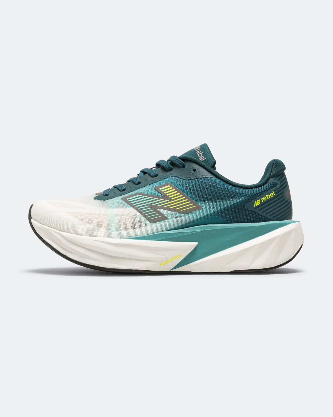 New Balance - Mens FuelCell Rebel v5 - Medusa Green - Up There Athletics