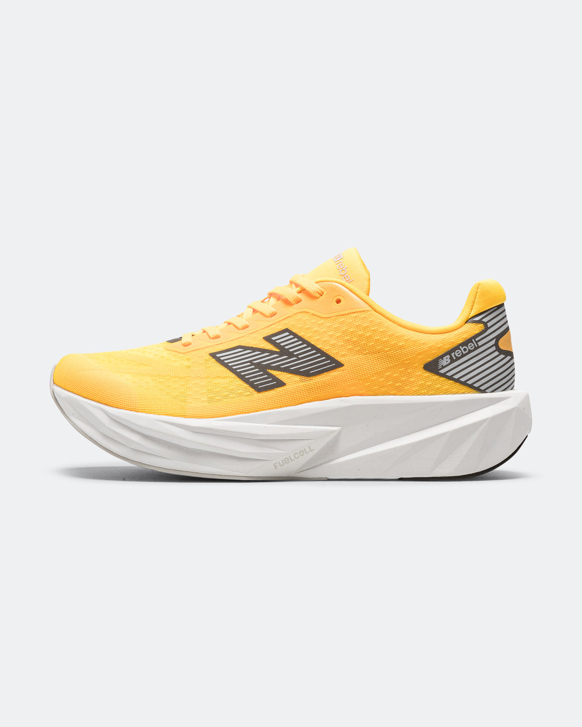 New Balance - Mens FuelCell Rebel v5 - Satsuma Orange/Grey Matter - Up There Athletics