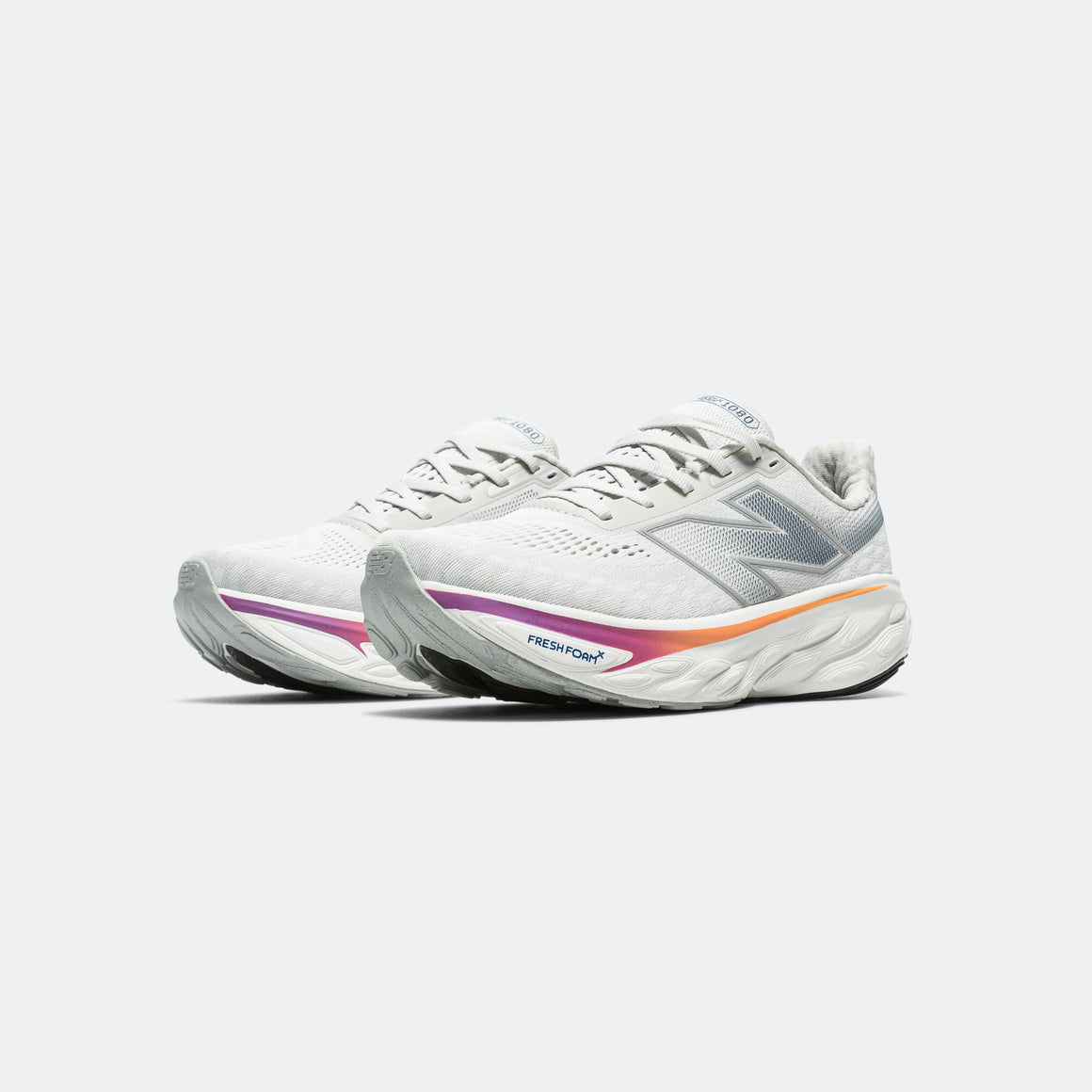 New Balance - Womens Fresh Foam 1080v14 - Grey Matter/Silver Metallic-Inkwell - Up There Athletics