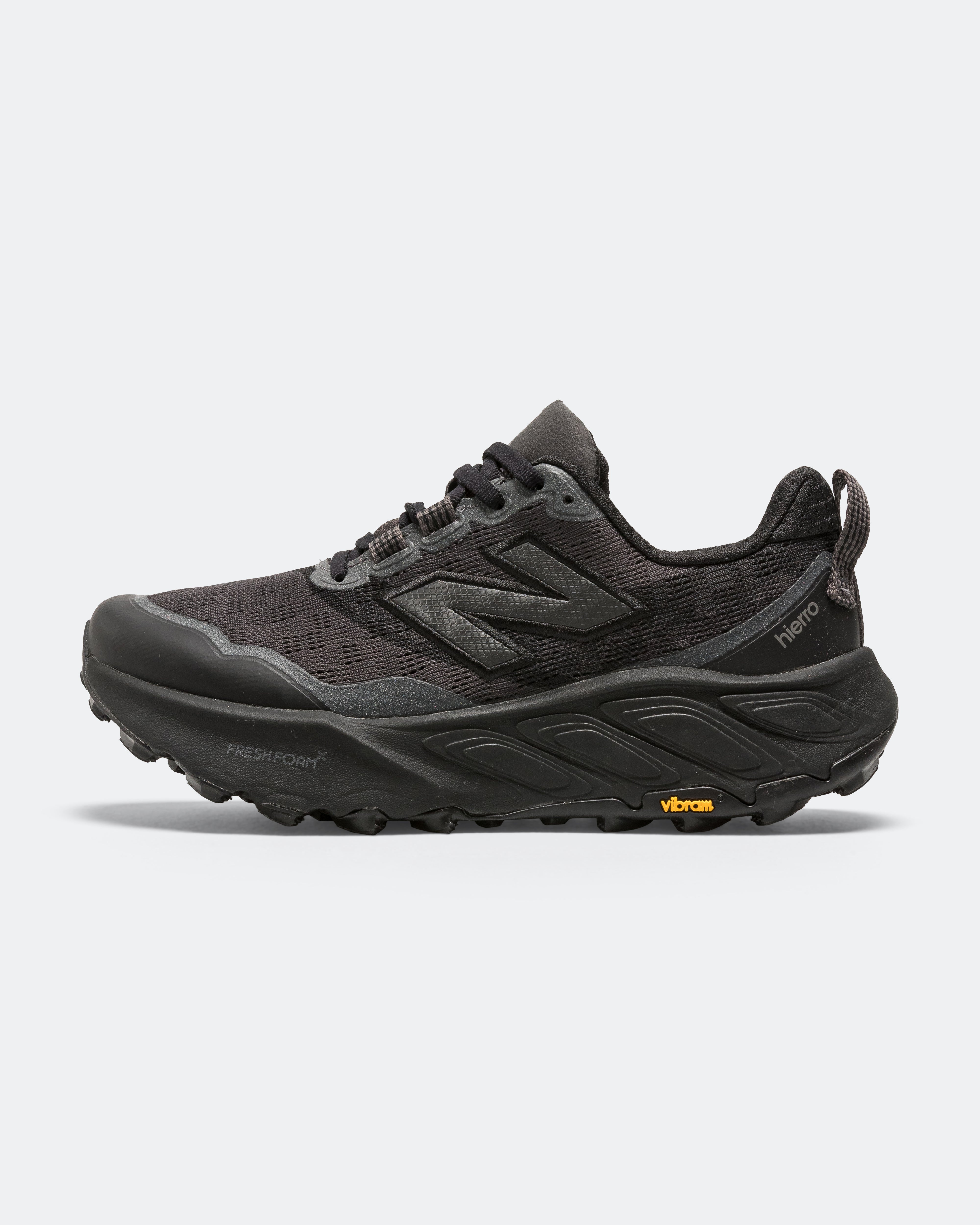 New Balance - Womens Fresh Foam X Hierro v9 - Black Cement/Black