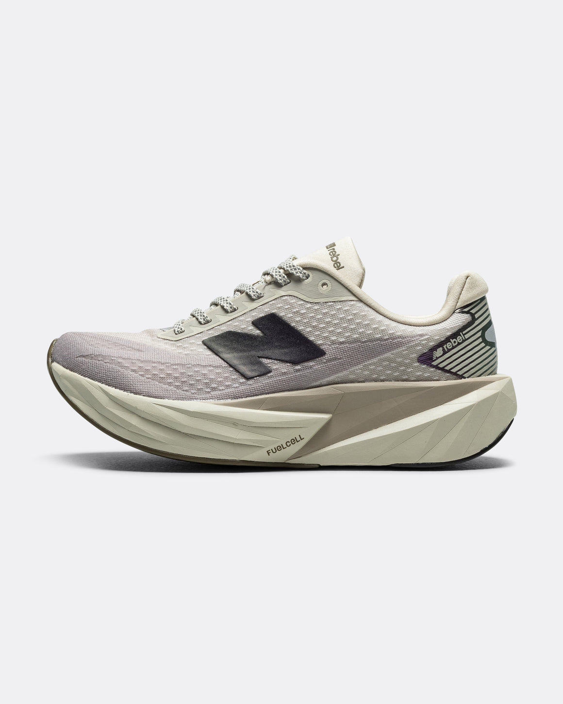 New Balance - Womens FuelCell Rebel v5 - Shipyard/Arid Stone-Woodland - Up There Athletics