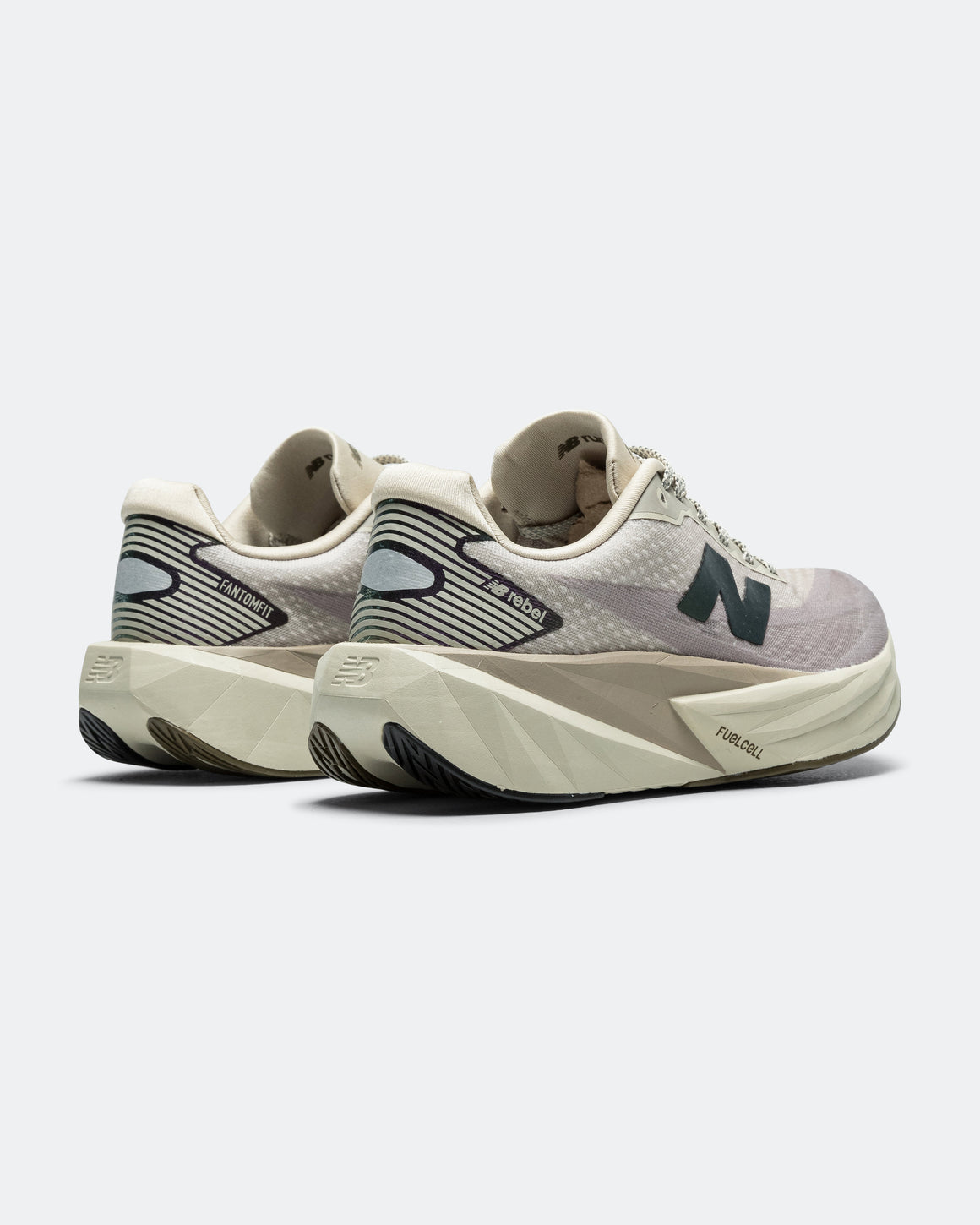 New Balance - Womens FuelCell Rebel v5 - Shipyard/Arid Stone-Woodland - Up There Athletics