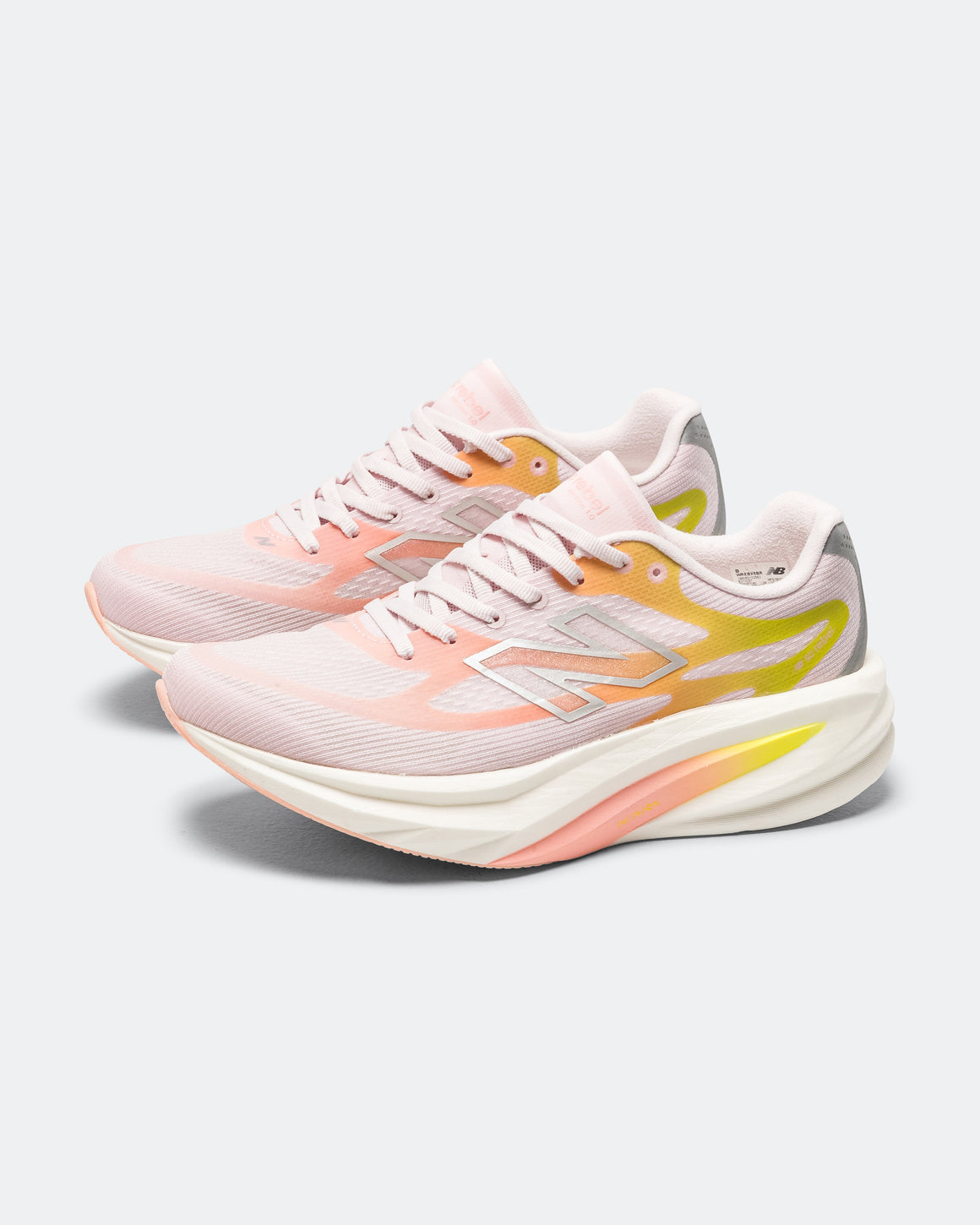 New Balance - Womens SuperComp Rebel v1 - Pink Chalk/Pink Lemonade - Up There Athletics