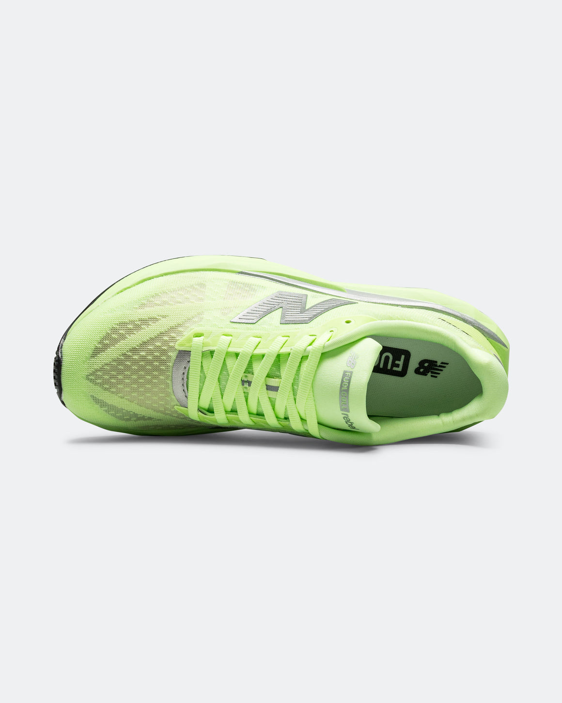 New Balance - Womens FuelCell Rebel v5 - Lab Green/Silver Metallic-White - Up There Athletics