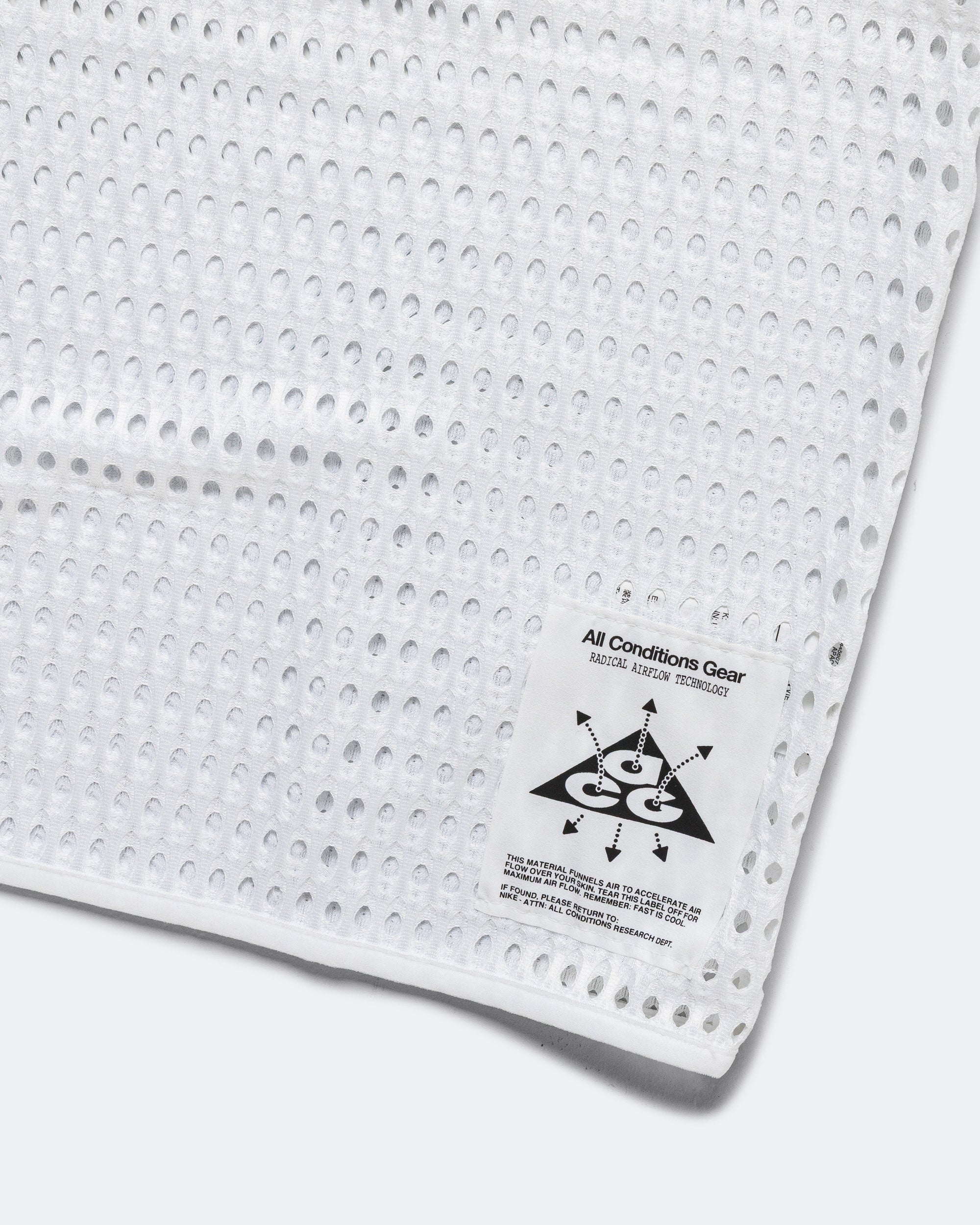 Nike ACG - Mens ACG Dri-Fit Radical Airflow Tank - White