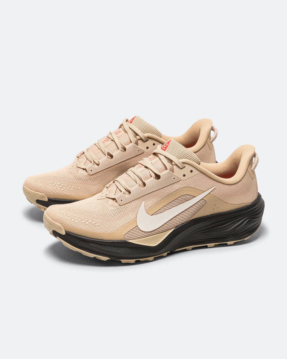 Nike ACG - Mens ReactX Pegasus Trail 5 - Linen/Lt Orewood Brown-Black - Up There Athletics