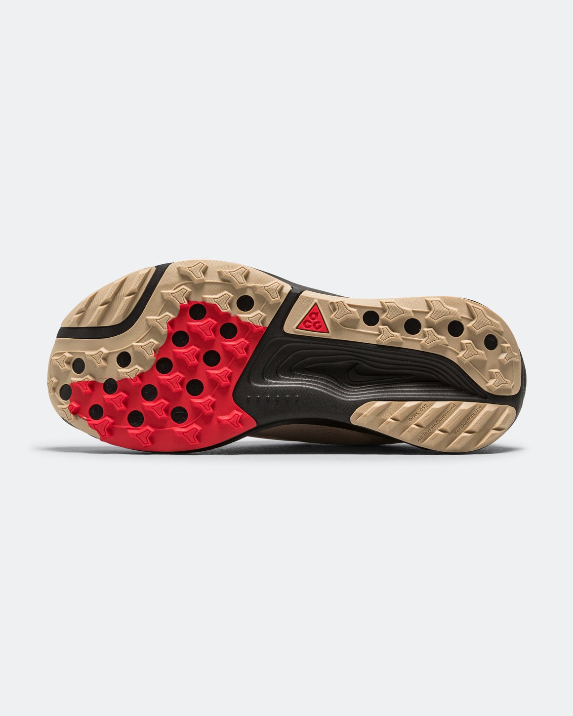 Nike ACG - Mens ReactX Pegasus Trail 5 - Linen/Lt Orewood Brown-Black - Up There Athletics