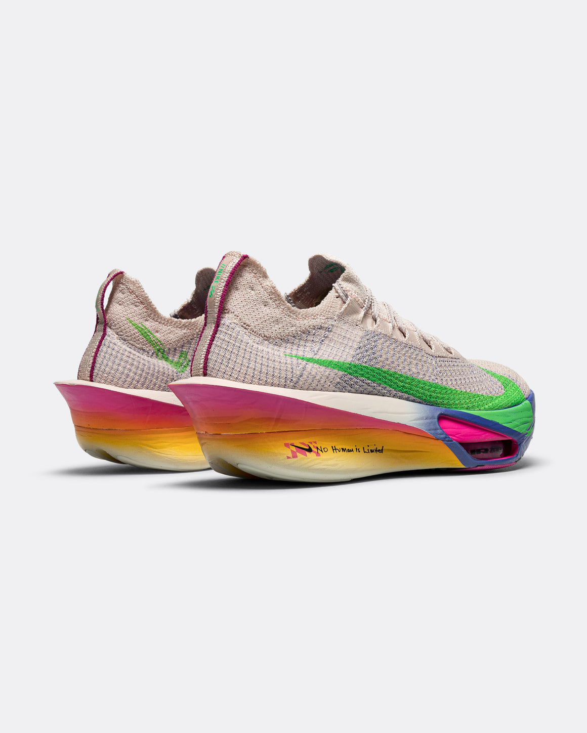 Nike - Mens Air Zoom Alphafly Next% 3 EK - Silt Red/Green Shock-Bright Ceramic-Fire Pink - Up There Athletics