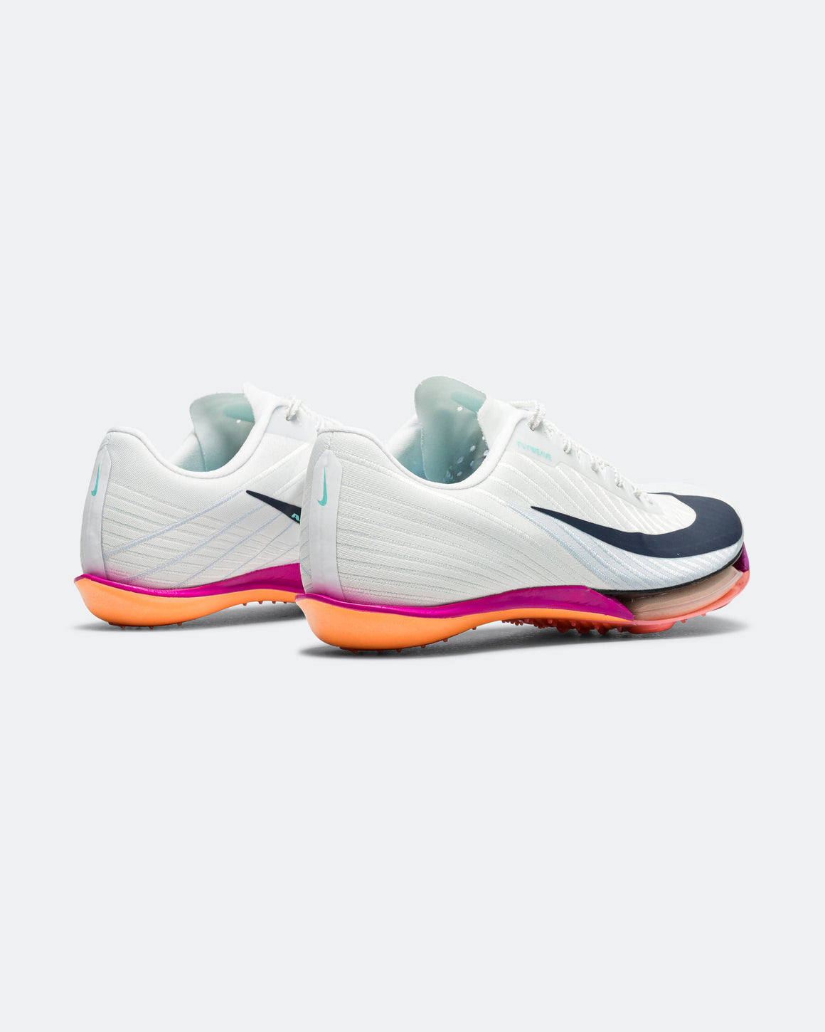 Nike - Air Zoom Maxfly 2 - White/Obsidian-Bright Crimson-Hyper Turqouise - Up There Athletics