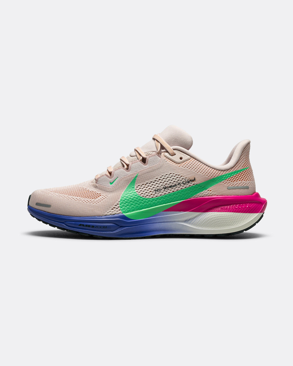 Nike - Mens Air Zoom Pegasus 41 EK - Silt Red/Green Shock-Persian Violet-Fire Pink - Up There Athletics
