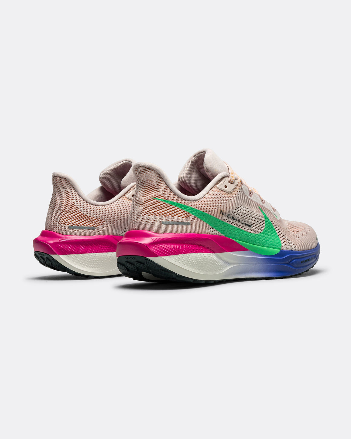 Nike - Mens Air Zoom Pegasus 41 EK - Silt Red/Green Shock-Persian Violet-Fire Pink - Up There Athletics