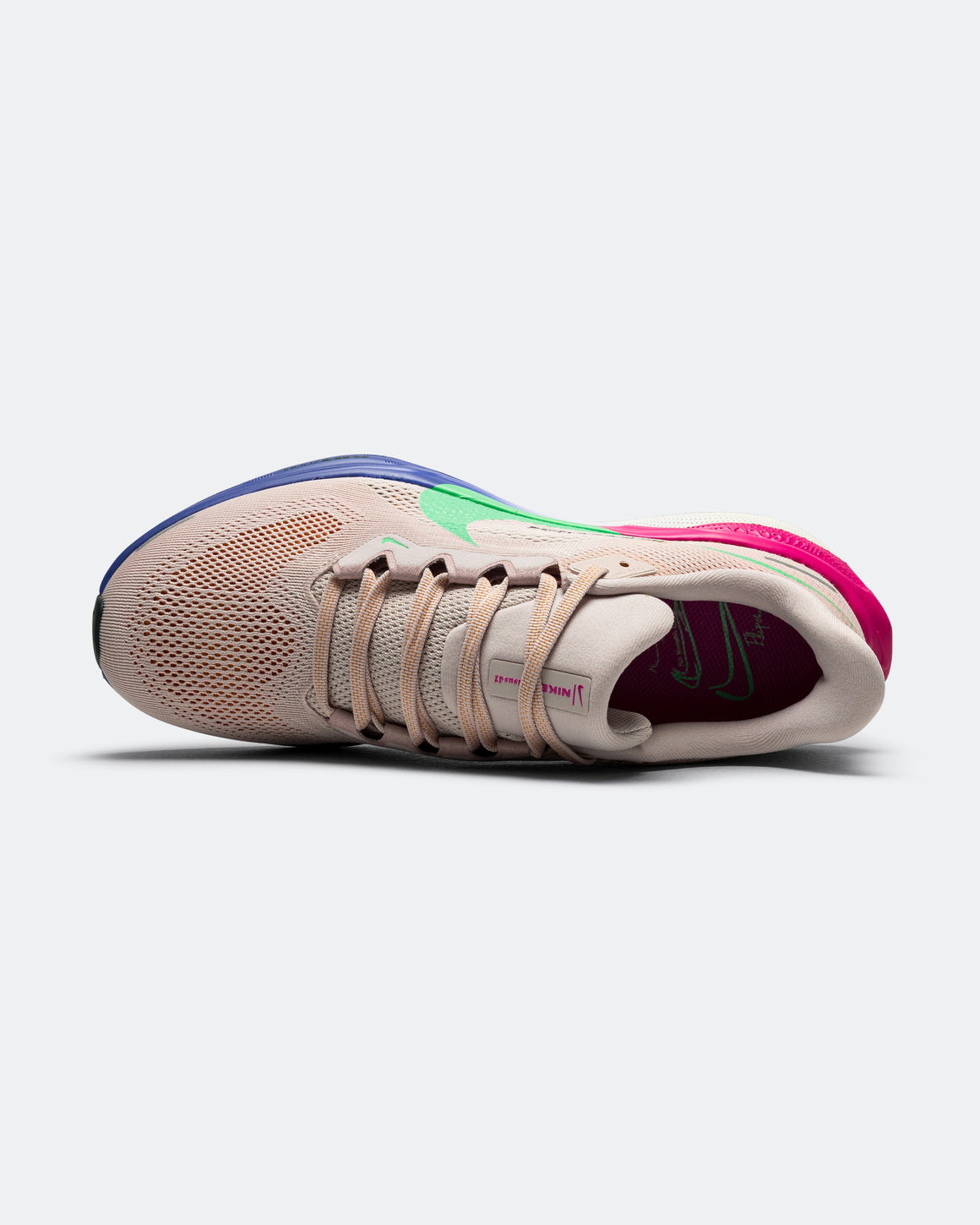 Nike - Mens Air Zoom Pegasus 41 EK - Silt Red/Green Shock-Persian Violet-Fire Pink - Up There Athletics