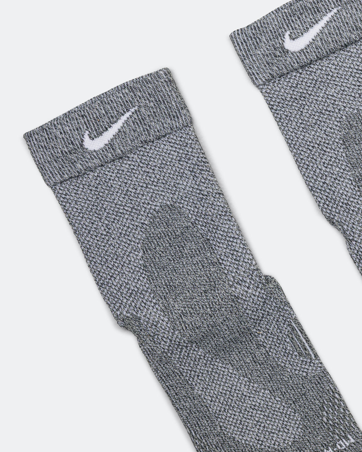 Nike - Fast Lightweight Crew Sock - Dk Smoke Grey/Pure Platinum-White - Up There Athletics