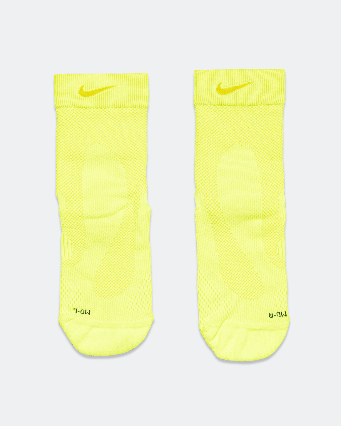 Nike - Fast Lightweight Crew Sock - Volt/Bright Cactus-Black-Bright Cactus - Up There Athletics
