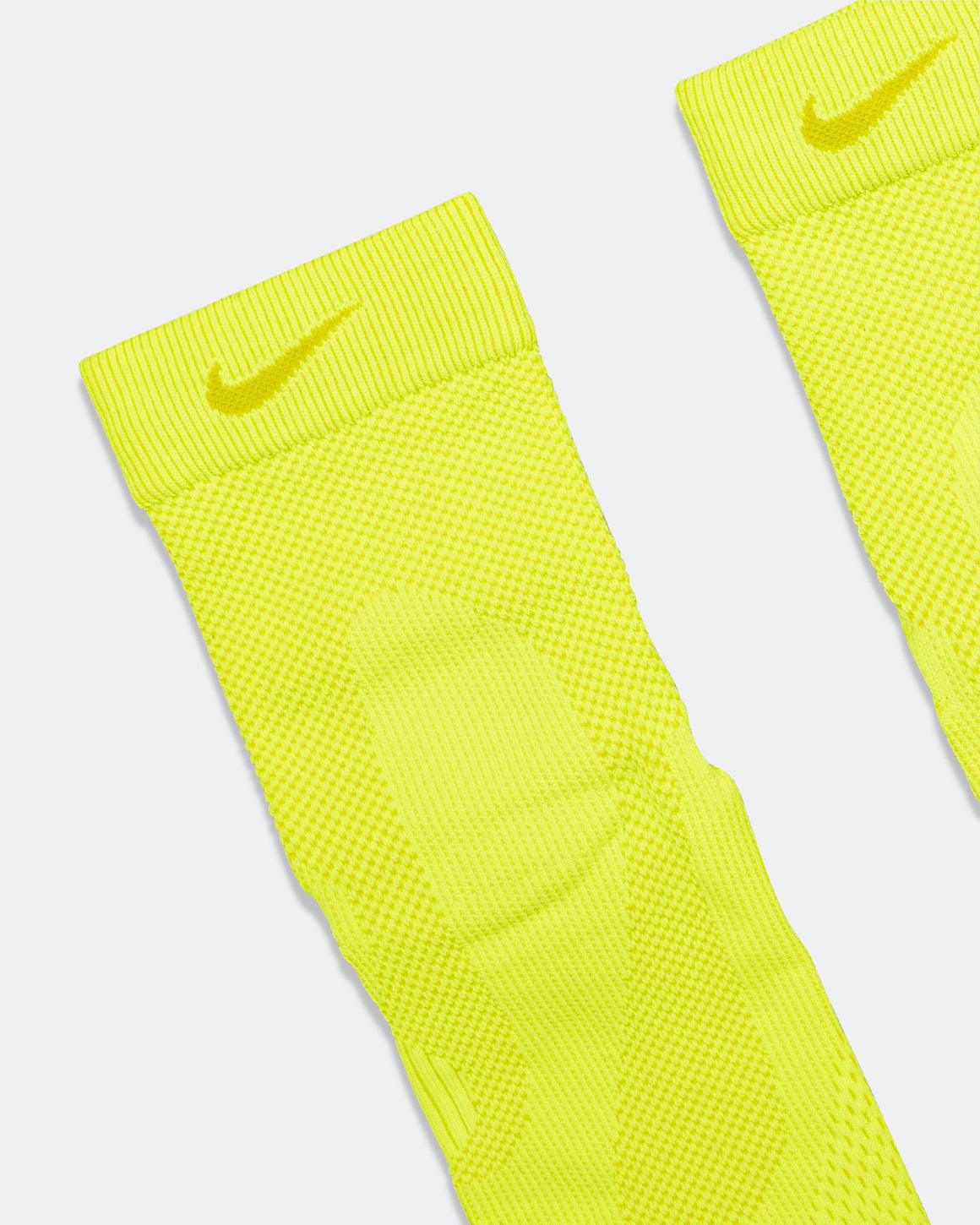 Nike - Fast Lightweight Crew Sock - Volt/Bright Cactus-Black-Bright Cactus - Up There Athletics