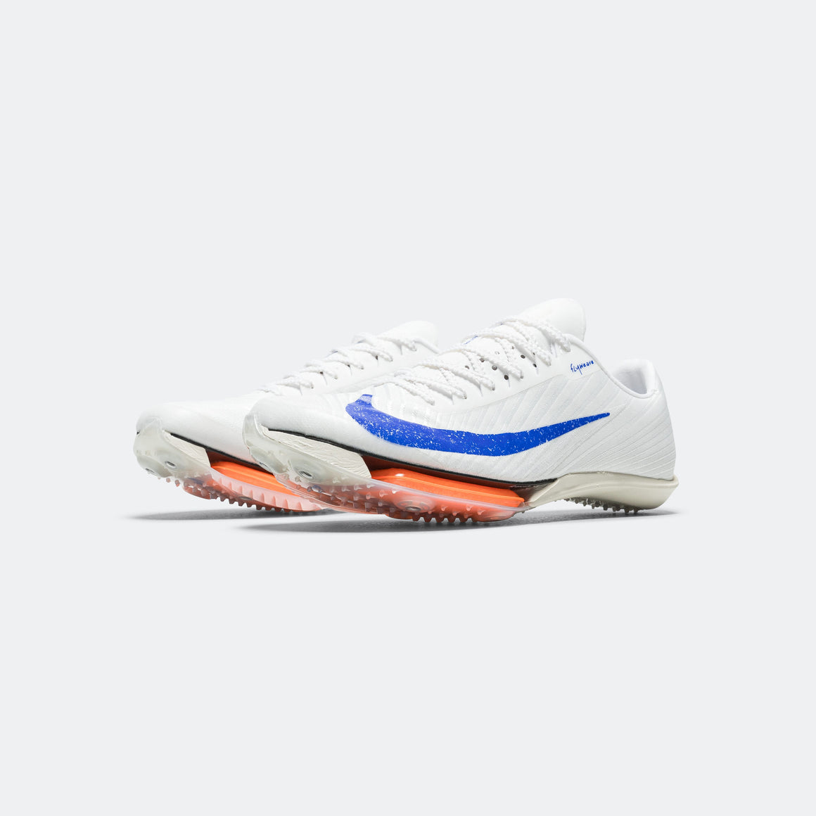 Nike - Air Zoom Maxfly 2 'Blueprint' - White/Racer Blue-Total Orange - Up There Athletics