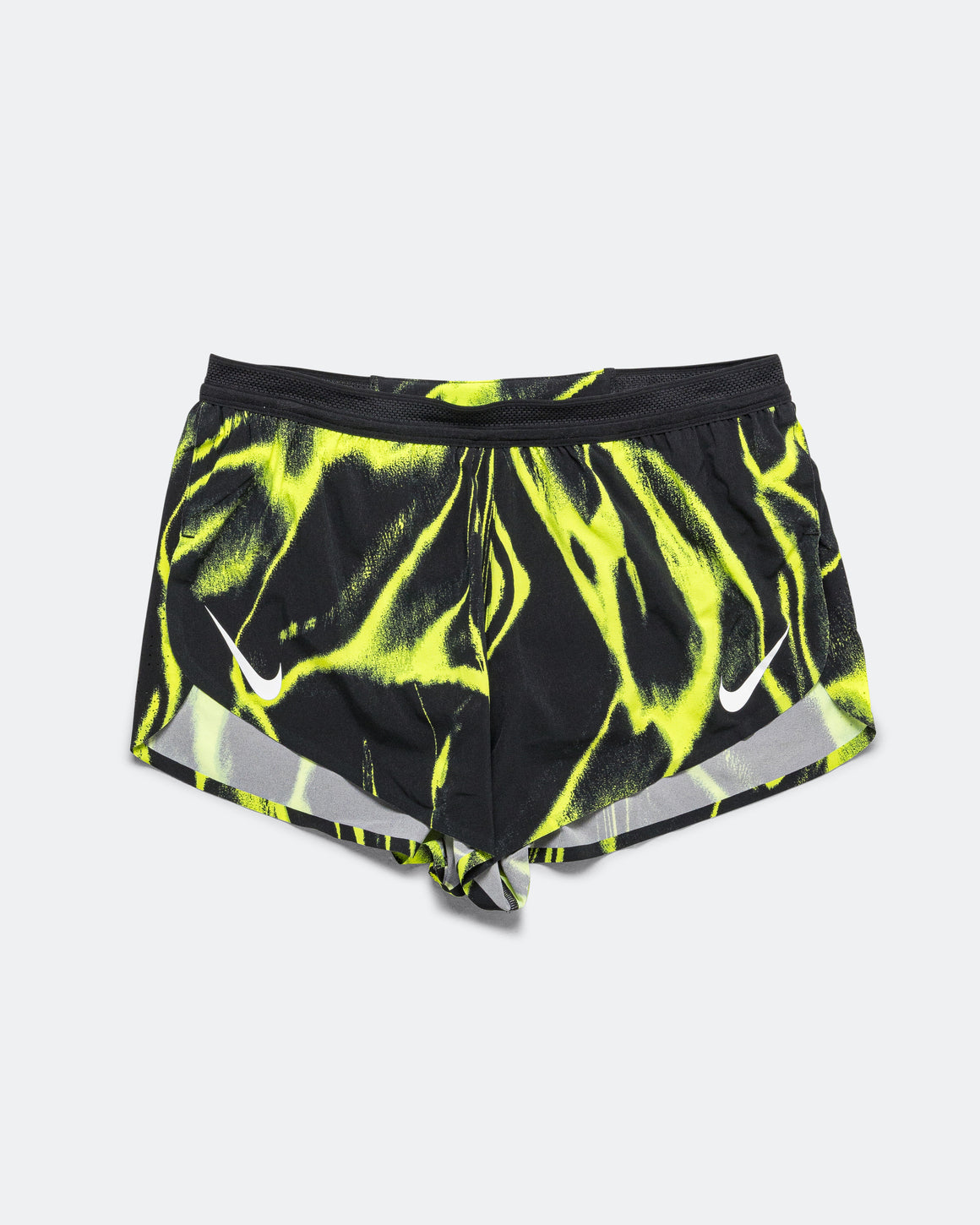 Nike - Mens Dri-FIT ADV Aeroswift 2in Short AOP - Volt/White - Up There Athletics