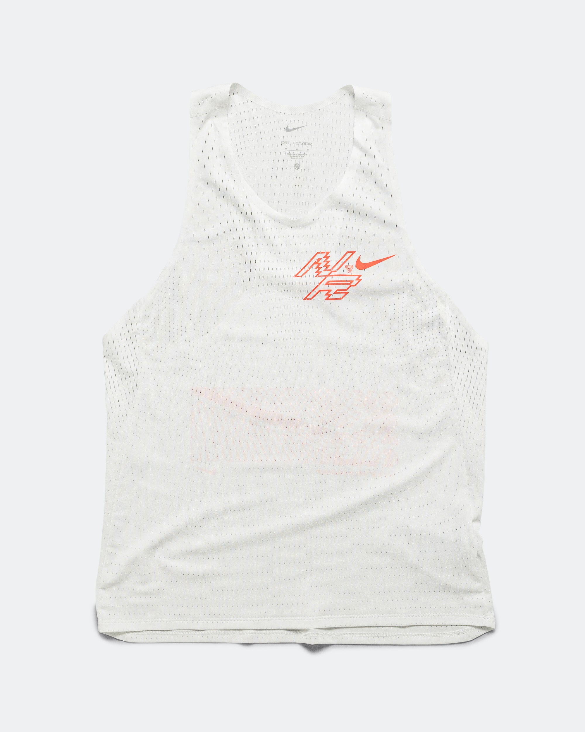 Nike - Mens Dri-FIT ADV Aeroswift Singlet GFX - Summit White | Up