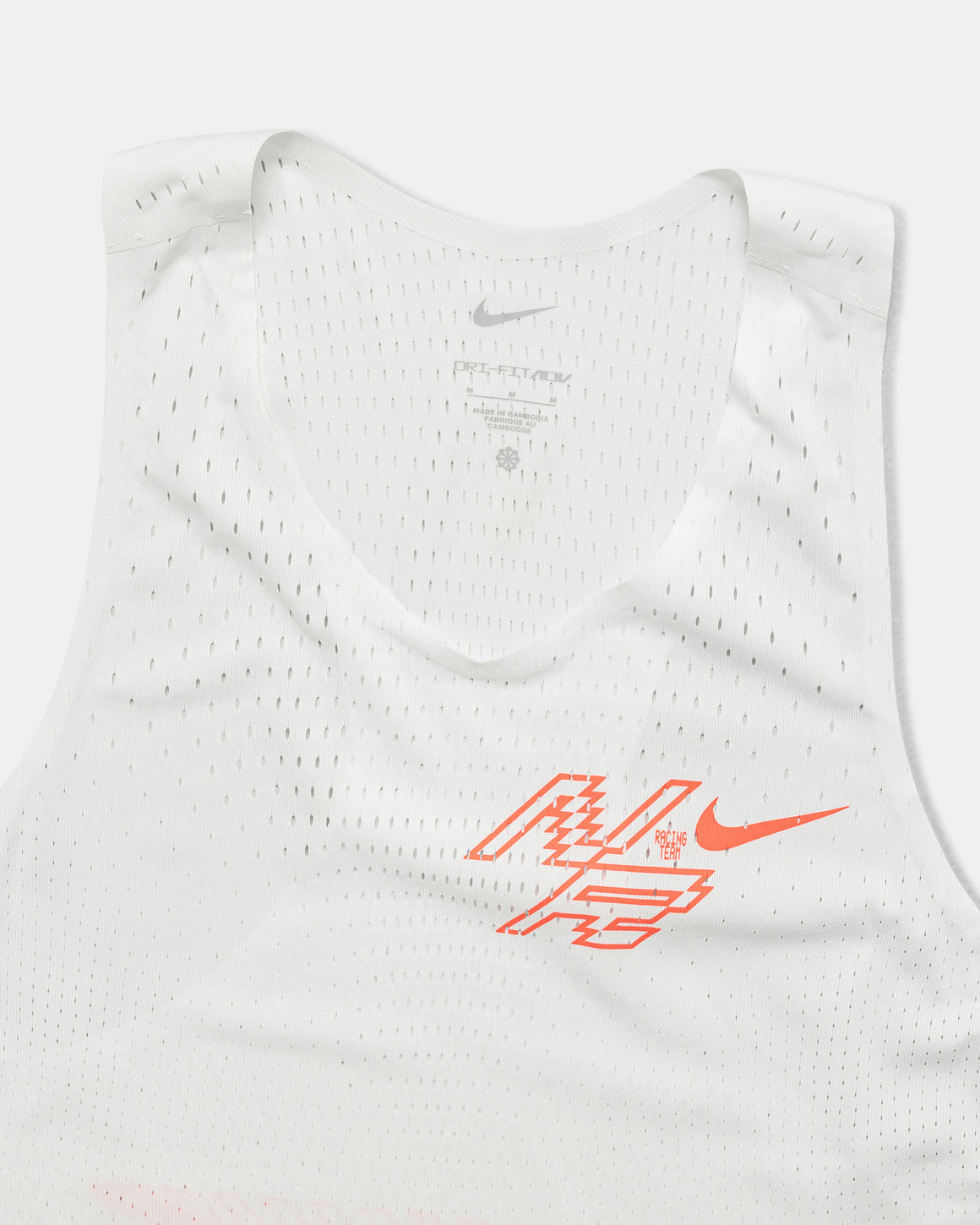 Nike - Mens Dri-FIT ADV Aeroswift Singlet GFX - Summit White - Up There Athletics