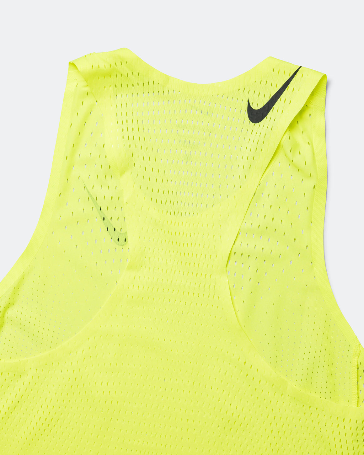 Nike - Mens Dri-FIT ADV Aeroswift Singlet - Volt/Black - Up There Athletics