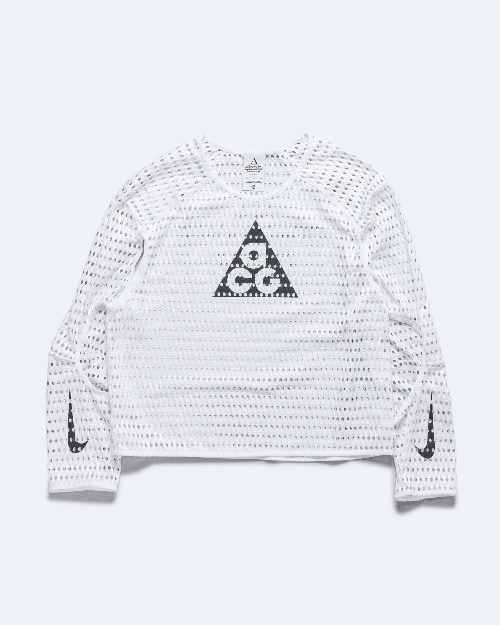 ウィメンズ 2XL NIKE ACG Radical AirFlow NXT Nike ACG - Mens LS ACG Radical AirFlow NXT - White/Anthracite | Up