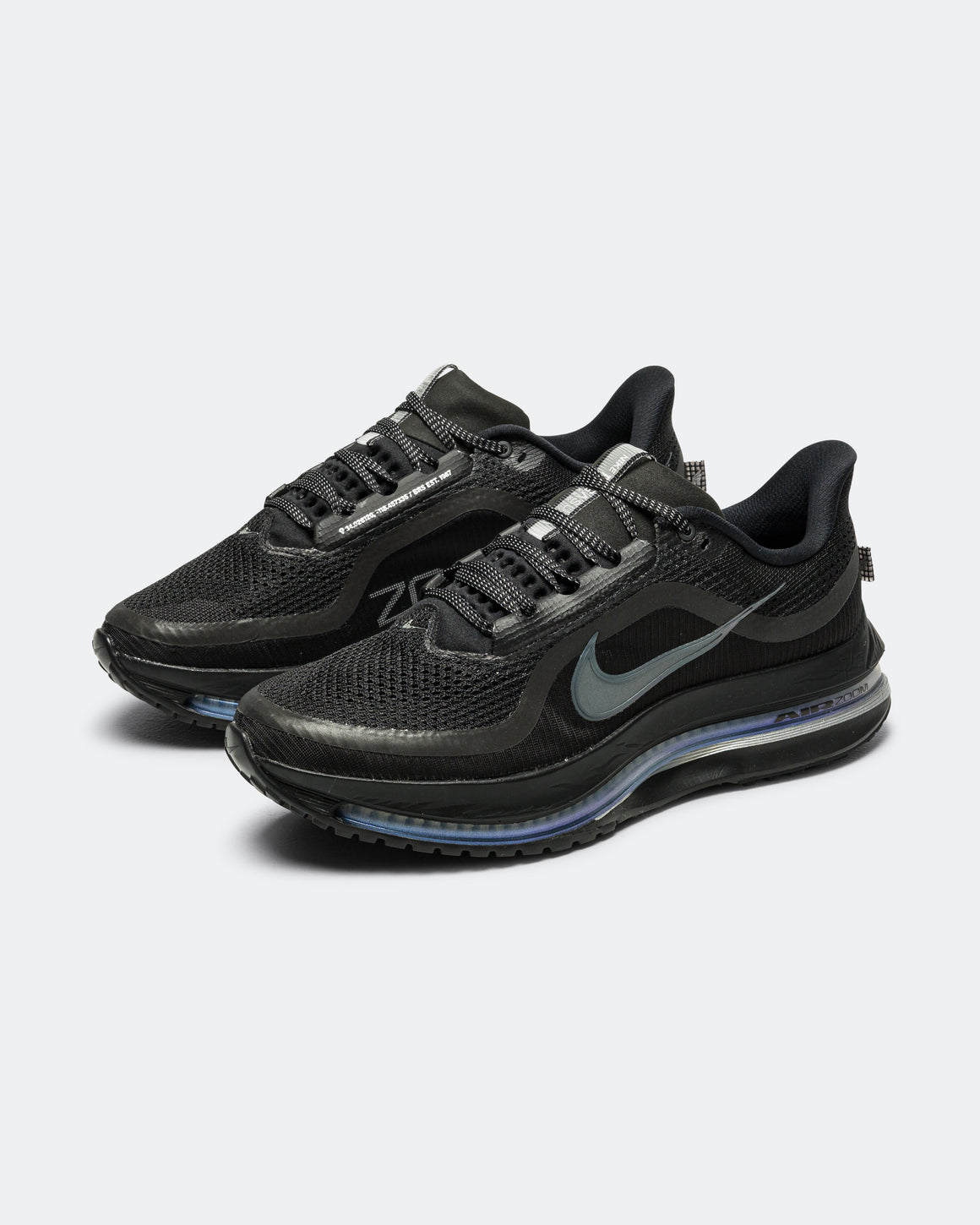 Nike - Mens Pegasus Premium - Black/Black-Metallic Silver - Up There Athletics