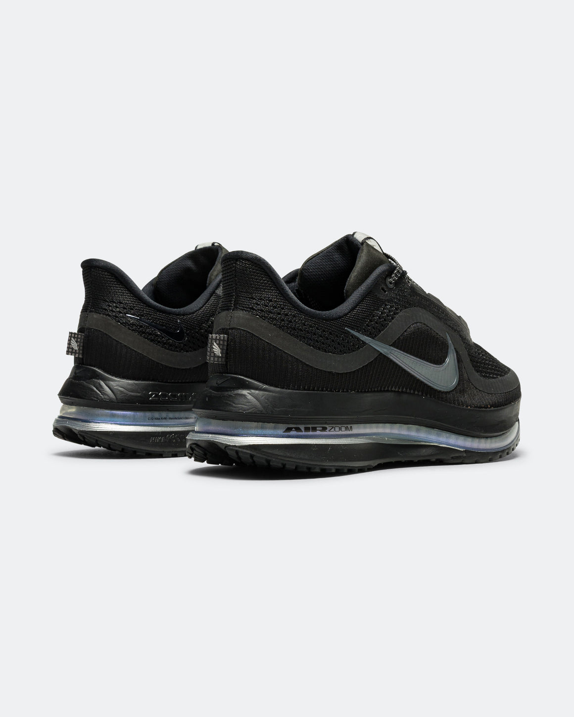 Nike - Mens Pegasus Premium - Black/Black-Metallic Silver - Up There Athletics